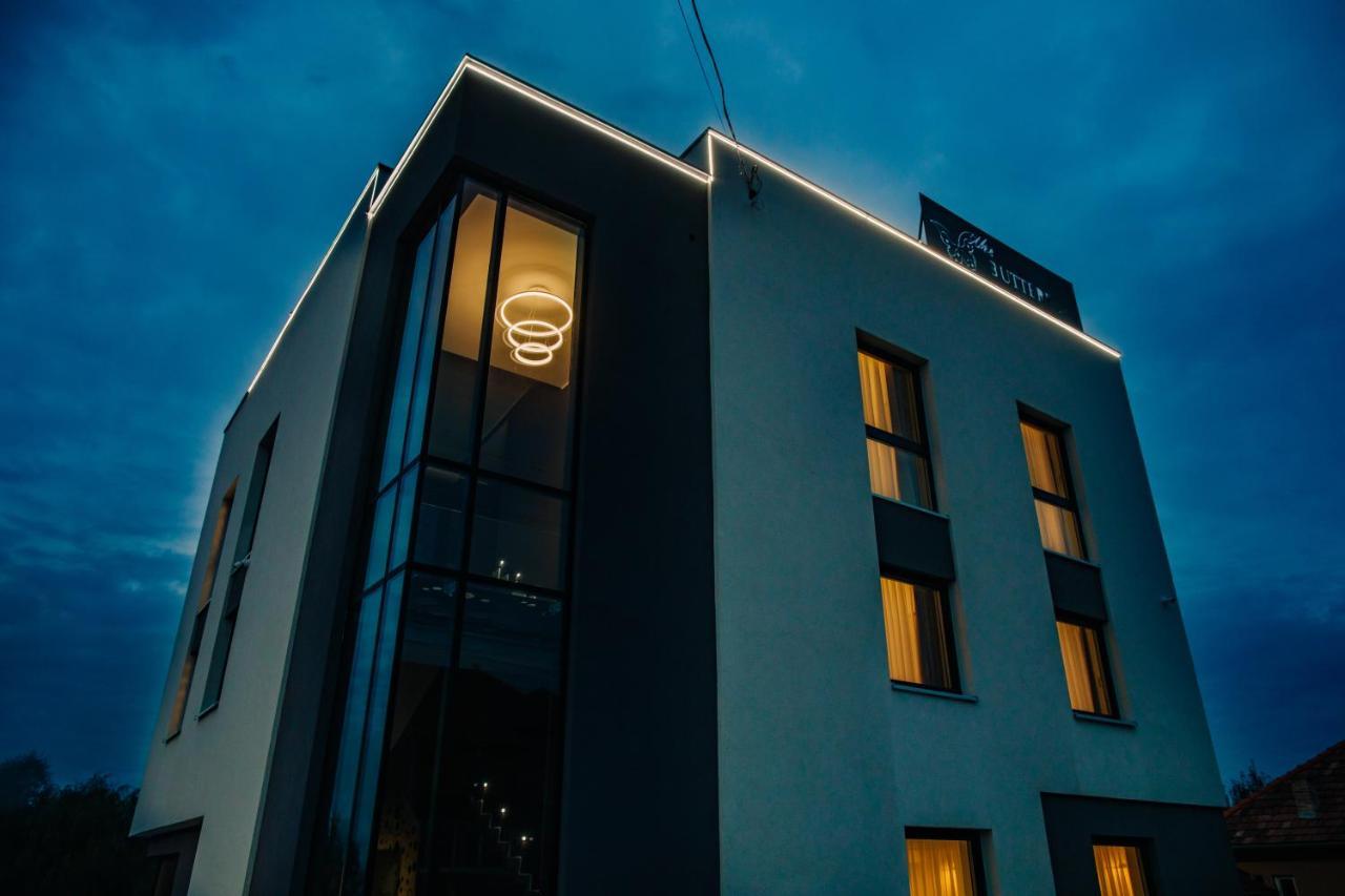 The Butterfly Hotel Sangeorgiu de Mures Bagian luar foto